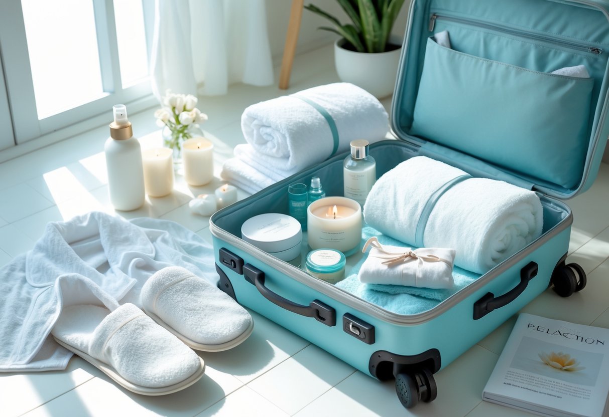 Sådan pakker du din hårdskalskuffert til det perfekte spaophold